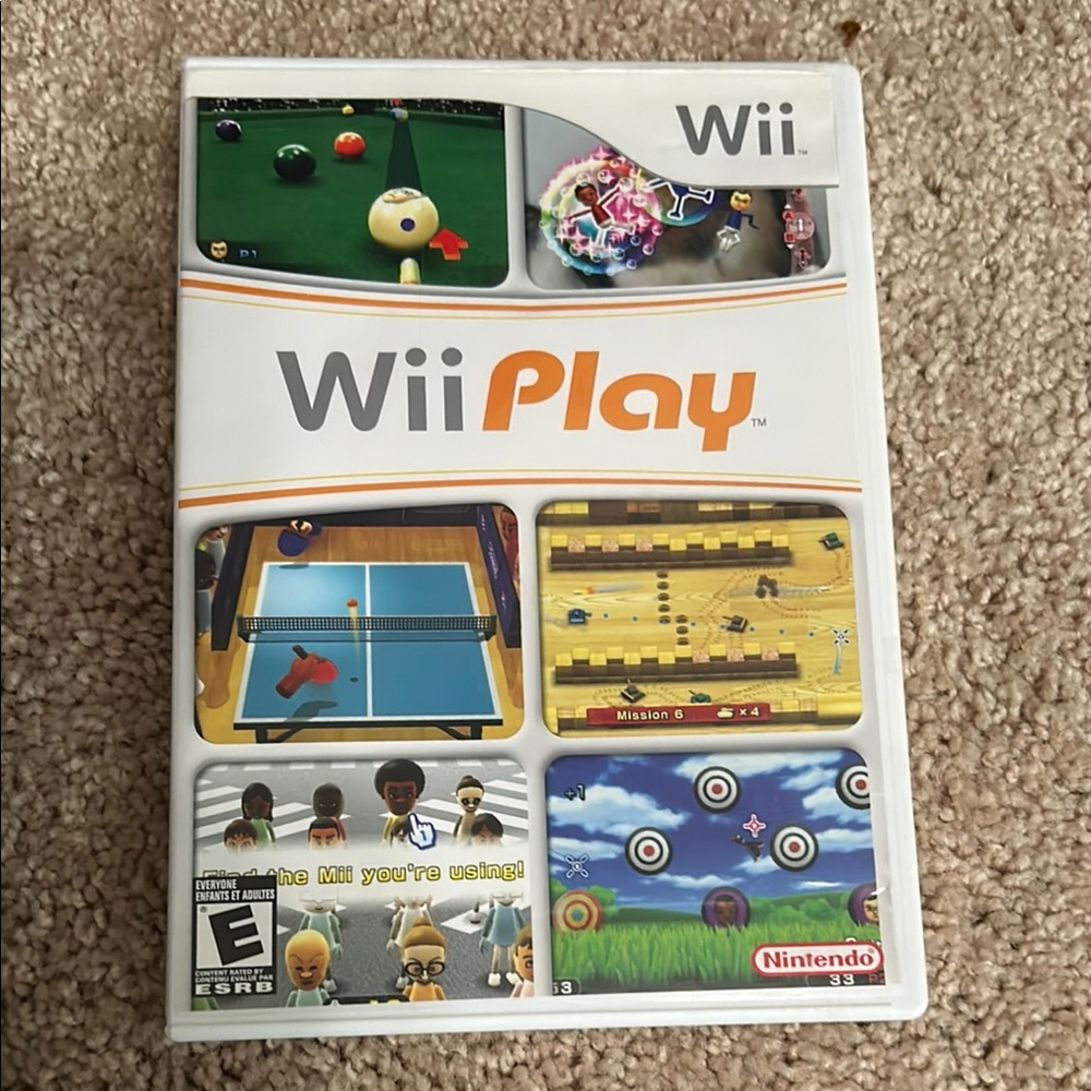 Nintendo Wii Play Game